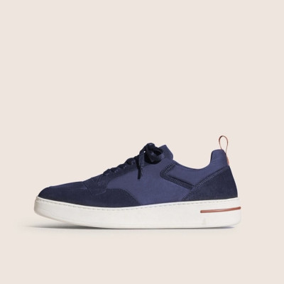 로로피아나 남성 네이비 스니커즈 - Loro Piana Mens Navy Sneakers - sh35x