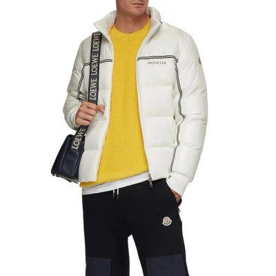 몽클레어 남성 구스 다운 화이트 패딩 - Moncler Mens White Padding - cl74x