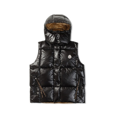 몽클레어 여성 블랙 덕다운 베스트 - Moncler Womens Black Best - cl112x