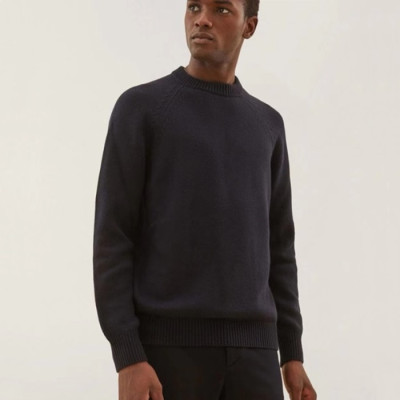 로로피아나 남성 블랙 스웨터 - Loro Piana Mens Black Sweater - lp41x