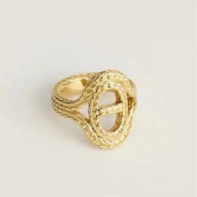 에르메스 여성 골드 반지 - Hermes Womens Gold Ring - acc1295x