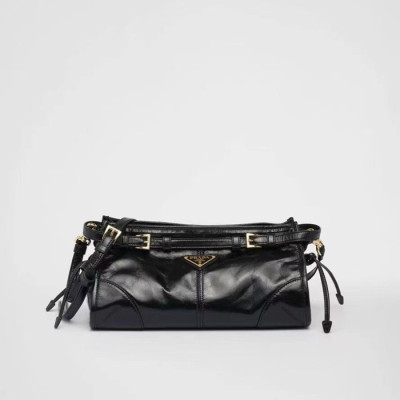 프라다 여성 블랙 크로스백 - Prada Womens Black Cross Bag - prb06x