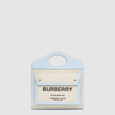 버버리 여성 미니 트라이톤 포켓 백 - Burberry Womens Mini Triton Pocket Bag - bub28x