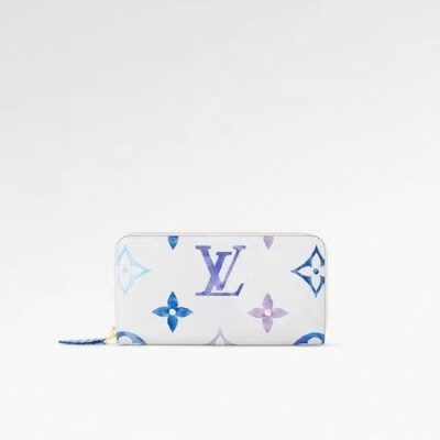 루이비통 여성 화이트 장지갑 M82384 - Louis vuitton Womens White Wallets - lvw22x