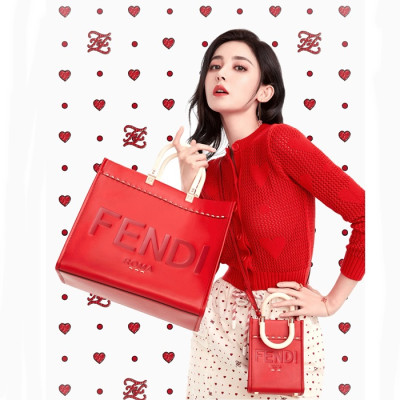 펜디 여성 션샤인 토트백 - Fendi Womens Sunshine Bag - feb257x