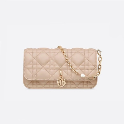 디올 여성 핑크 체인백 - Dior Womens Pink Chain Bag - dib369x