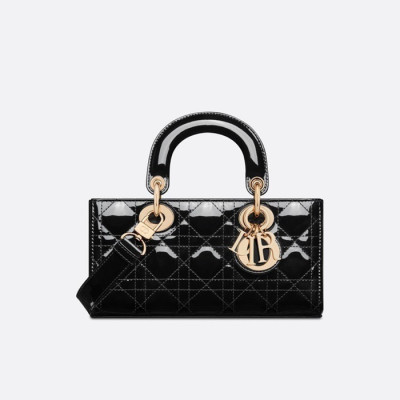 디올 여성 블랙 디조이 백 - Dior Womens Black D-Joy Bag - dib431x