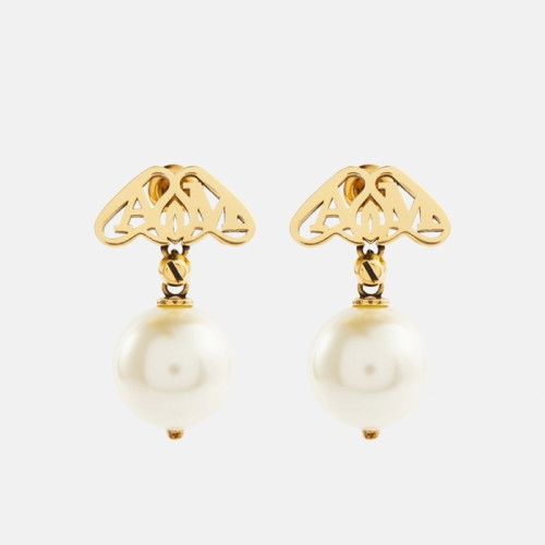 알렉산더 맥퀸 여성 골드 이어링 - Alexander Mcqueen Womens Gold Earring - acc1604x