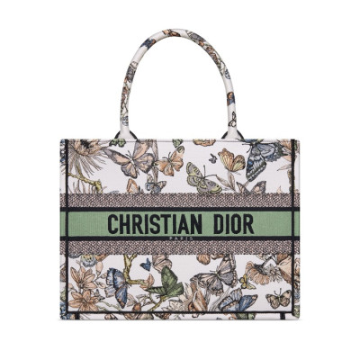 디올 여성 그린 북토트 - Dior Womens Green Book Tote - dib513x