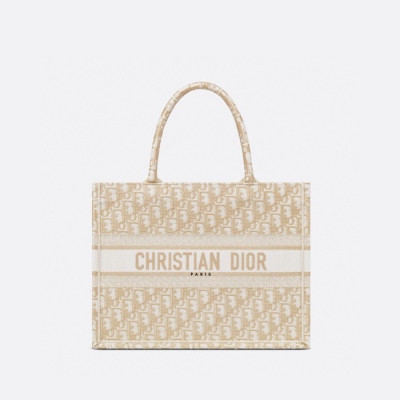 디올 여성 골드 북토트 - Dior Womens Gold Book Tote - dib515x