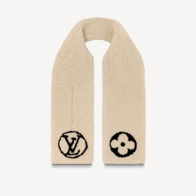 루이비통 여성 아이보리 머플러 - Louis vuitton Womens Ivory Muffler - acc1612x