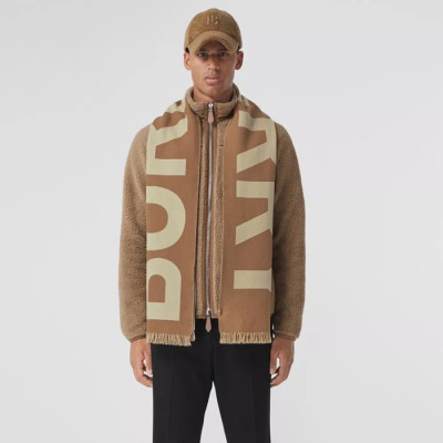 버버리 남/녀 카멜 머플러 - Burberry Unisex Camel Muffler - acc1620x