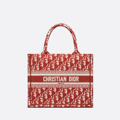 디올 여성 레드 북토트 - Dior Womens Red Book Tote - dib542x