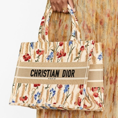 디올 여성 베이지 북토트 - Dior Womens Beige Book Tote - dib692x