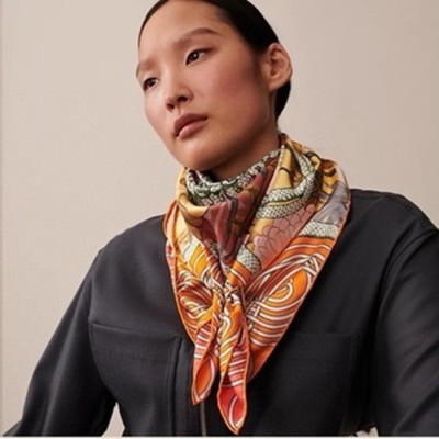 에르메스 여성 레드 스카프 - Hermes Womens Red Scarf - acc1607x