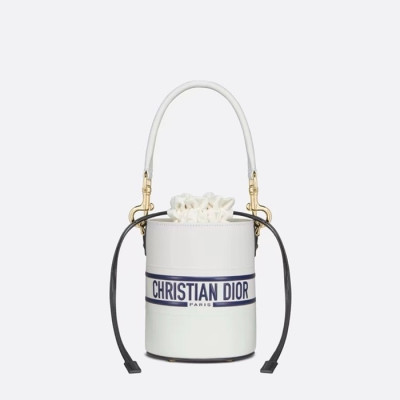 디올 여성 화이트 디와이브 버킷백 - Dior Womens Dvibe Bucket Bag - dib791x