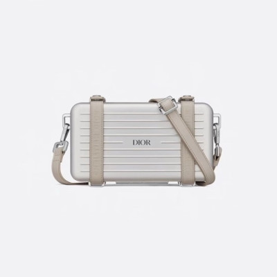 디올 남/녀 실버 카메라 백 - Dior Unisex Camera Bag - dib794x