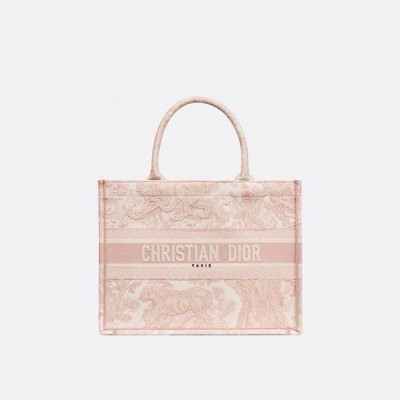 디올 여성 핑크 북토트 - Dior Womens Pink Book Tote - dib838x