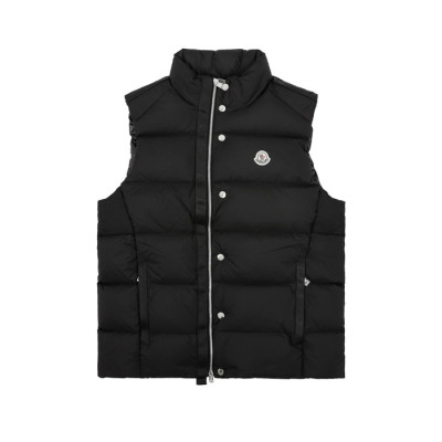 몽클레어 남성 블랙 덕다운 베스트 - Moncler Mens Black Best - moc168x