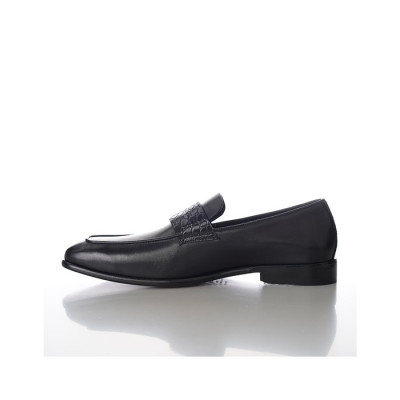 에르메네질도 제냐 남성 블랙 로퍼 - Ermenegildo Zegna Mens Black Loafer - zes78x