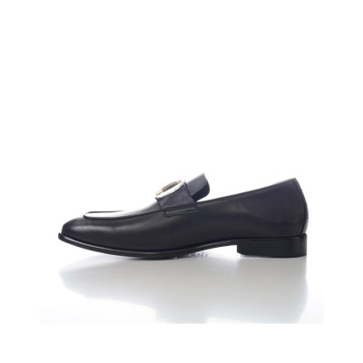 에르메네질도 제냐 남성 블랙 로퍼 - Ermenegildo Zegna Mens Black Loafer - zes80x