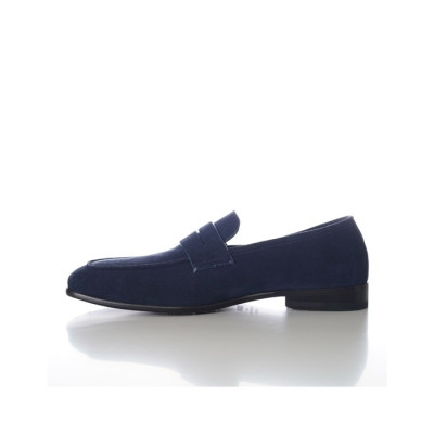 에르메네질도 제냐 남성 네이비 로퍼 - Ermenegildo Zegna Mens Navy Loafer - zes81x