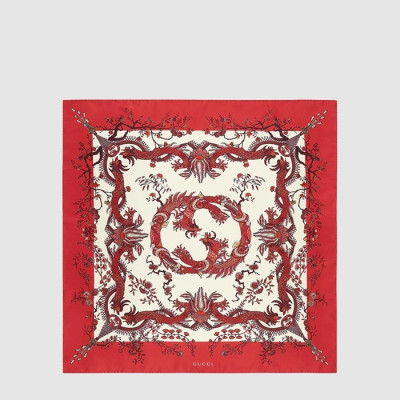 구찌 여성 플로럴 프린트 스카프 - Gucci Womens Floral Print Scarf - acc1753x