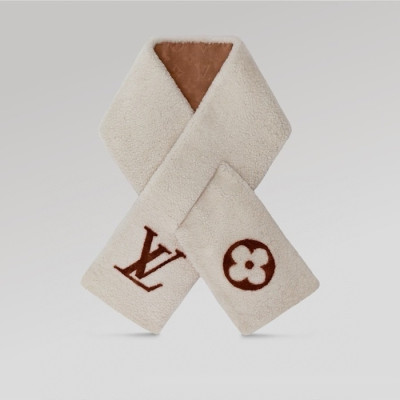 루이비통 여성 아이보리 머플러 - Louis vuitton Womens Ivory Muffler - acc1811x