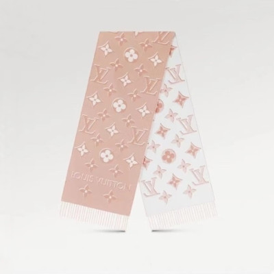 루이비통 여성 핑크 머플러 - Louis vuitton Womens Pink Muffler - acc1838x