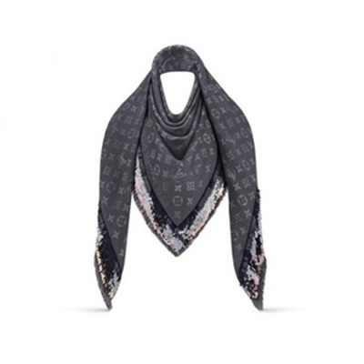 루이비통 여성 블랙 스카프 - Louis vuitton Womens Scarf - acc1857x