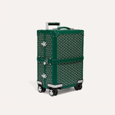 고야드 부흐제 트롤리 그린 캐리어 - Goyard Trolley Green Carrier - goc125x