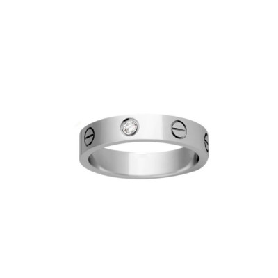 까르띠에 남/녀 화이트 골드 반지 - Cartier Unisex White Gold Ring- acc1907x