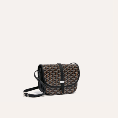 고야드 여성 블랙 벨베데르 백 PM - Goyard Womens Belvedere Bag - gob1098x