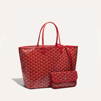 고야드 남/녀 레드 생루이 백 - Goyard Unisex Saint Louis Bag - gob1110x