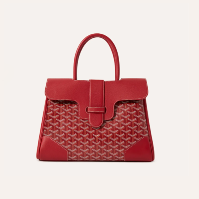 고야드 여성 레드 카바스 사이공 백 - Goyard Womens Saigocmmlty Tote Bag - gob1122x