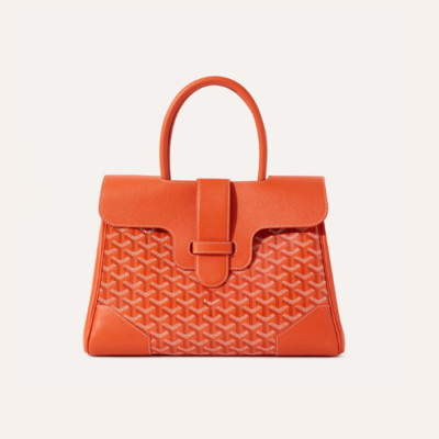 고야드 여성 오렌지 카바스 사이공 백 - Goyard Womens Saigocmmlty Tote Bag - gob1126x