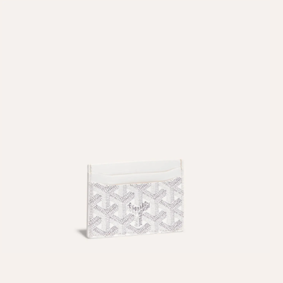 고야드 남/녀 화이트 생쉴피스 카드 홀더 - Goyard Unisex Saint Sulpice Card Holder - gow103x