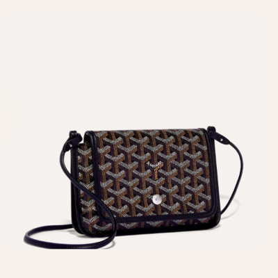 고야드 남/녀 블랙 플뤼메 클러치 - Goyard Unisex Plumet Pocket - gob1177x