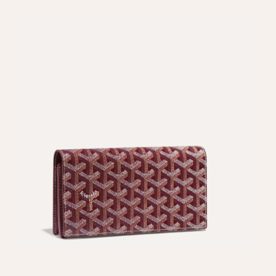 고야드 남/녀 버건디 리슐리우 지갑 - Goyard Unisex Richelieu Wallets - gow130x