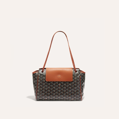 고야드 여성 블랙 탄 루엣뜨 백 PM  - Goyard Womens Rouette Bag PM - gob1246x