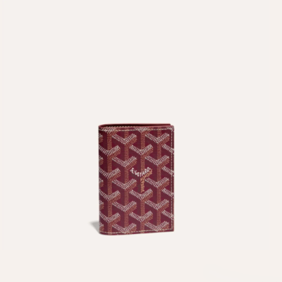 고야드 남/녀 버건디 생 마크 카드 홀더 - Goyard Unisex Saint Marc Card Holder - gow149x