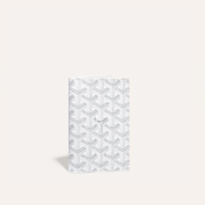 고야드 남/녀 화이트 그르넬 여권 케이스 - Goyard Unisex Grenelle Passport Cover - gow158x