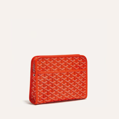 고야드 남/녀 오렌지 쥬방스 백 GM - Goyard Unisex Jouvence GM Toilet Bag - gob1351x