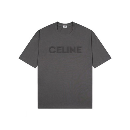 셀린느 남성 그레이 티셔츠 - Celine Mens Gray Tshirts - cec15x
