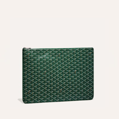 고야드 남/녀 그린 세나 클러치 MM/MGM/GM - Goyard Unisex Senat Clutch MM/MGM/GM - gob1362x