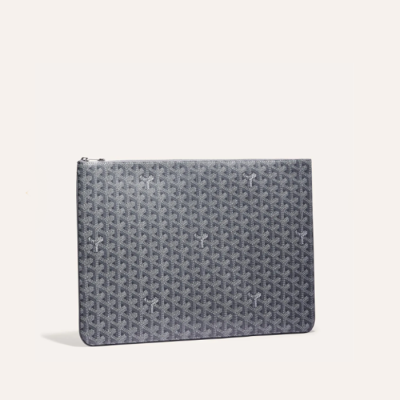 고야드 남/녀 그레이 세나 클러치 MM/MGM/GM - Goyard Unisex Senat Clutch MM/MGM/GM - gob1366x