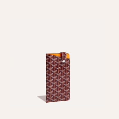 고야드 남/녀 버건디 몽마르트 안경 케이스 - Goyard Unisex Montmartre Glasses Case - gob1369x