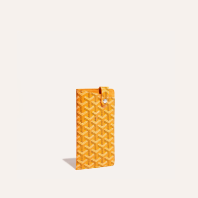 고야드 남/녀 옐로우 몽마르트 안경 케이스 - Goyard Unisex Montmartre Glasses Case - gob1374x