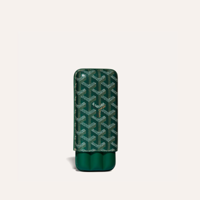 고야드 남성 그린 처칠 3 시가 케이스 - Goyard Mens Churchill 3 Cigar Case - gow165x