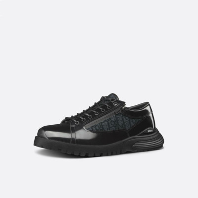 디올 남성 오블리크 블랙 스니커즈 - Dior Mens Combat Sneakers - dis118x